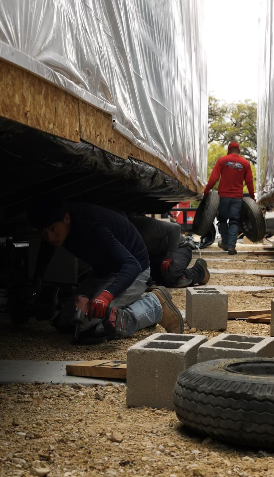 Texas Elite mobile home installation