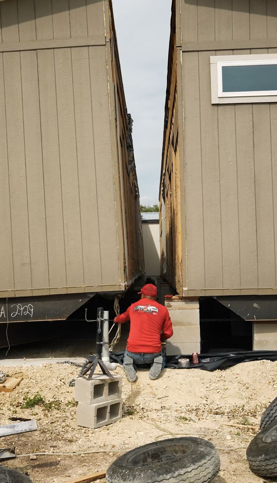 Texas Elite mobile home installation